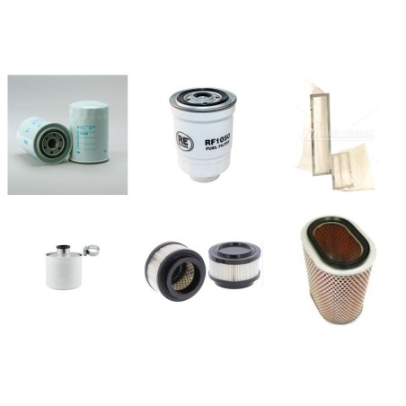 MITSUBISHI 4X4 PAJERO II 2.8 TDI Filter Service Kit w/ 4M40/4M40T Eng.   YR  06.94-04.00 125 CH V26/46W