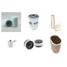 MITSUBISHI 4X4 PAJERO II 2.8 TDI Filter Service Kit w/ 4M40/4M40T Eng.   YR  06.94-04.00 125 CH V26/46W