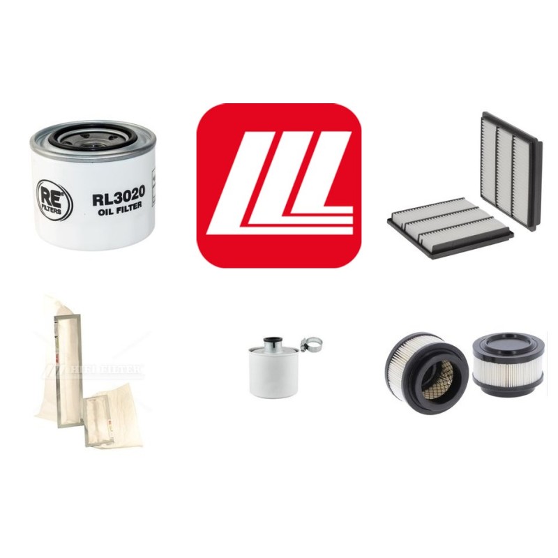 MITSUBISHI 4X4 PAJERO II 3.0I V6 Filter Service Kit w/ 6G72 Eng.   YR  05.90-12.90 150 CH V23W/V43W/V23C