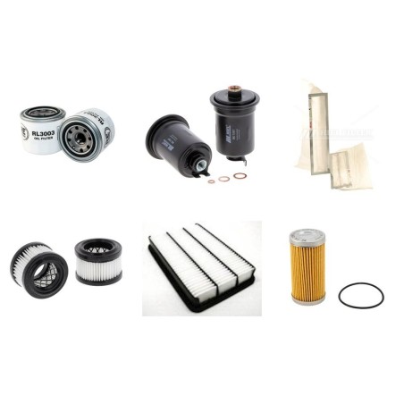MITSUBISHI 4X4 PAJERO II 3.5I V6 24V Filter Service Kit w/ 6G74DOHC Eng.   YR  07.97-04.00 194 CH V25W/45W