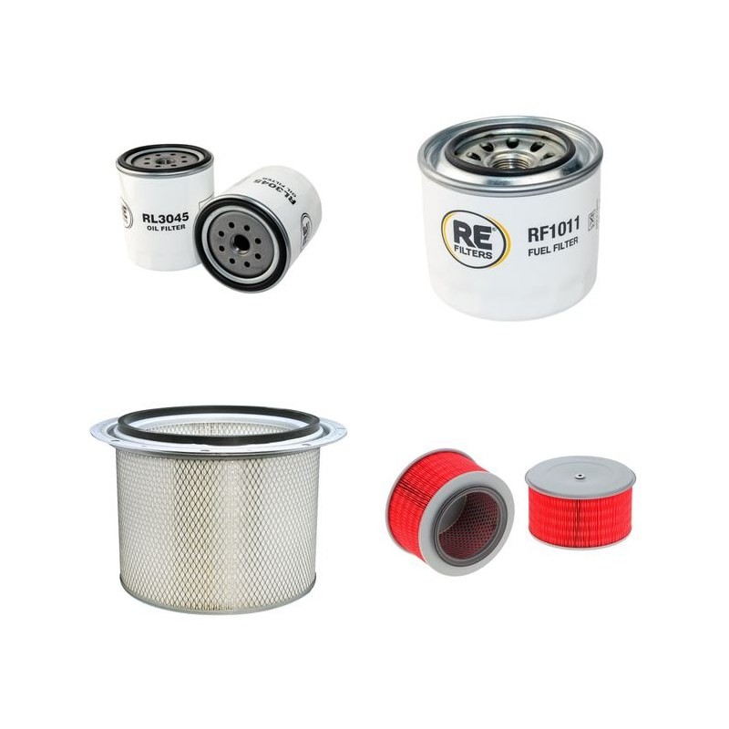MITSUBISHI VU/LT/LW CANTER 3.3 D Filter Service Kit w/ 4D30 Eng.   YR  01.89-12.91  FB 35 D
