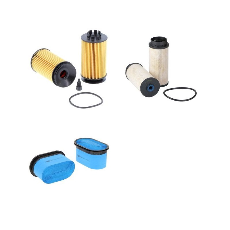 MITSUBISHI VU/LT/LW CANTER 3C15D Filter Service Kit w/ 4P10-T4/E5/EEV Eng.   YR  04.12- 150 CH TF