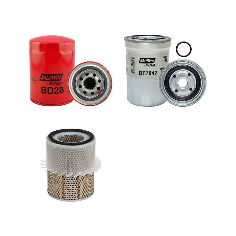 MITSUBISHI VU/LT/LW L 200 2.5 TDI Filter Service Kit w/ 4D56T Eng.   YR  10.01-03.06 115 CH K64T/K74T