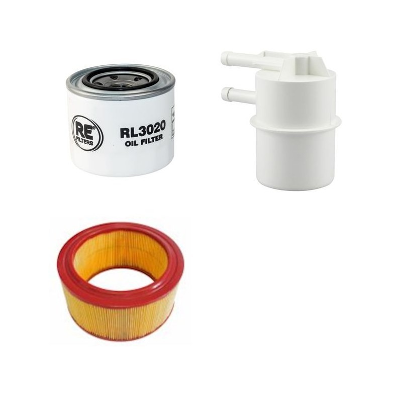 MITSUBISHI VU/LT/LW L 300 1.6 Filter Service Kit w/ 4G32 Eng.   YR  04.83-12.86 65 CH LO/36/62