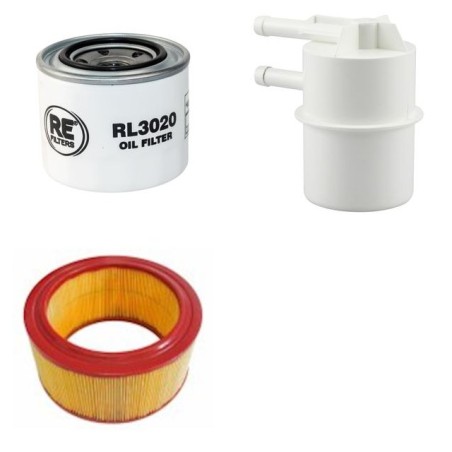 MITSUBISHI VU/LT/LW L 300 1.6 Filter Service Kit w/ 4G32 Eng.   YR  04.83-12.86 65 CH LO/36/62