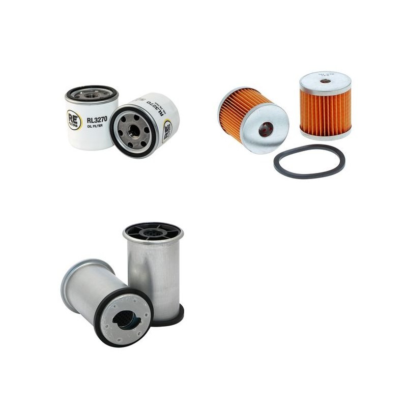 MIXJET H 3000 PRECIS JET Filter Service Kit w/Lombardini 8Ld665-2L Eng.