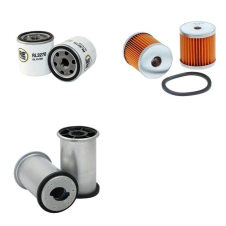 MIXJET H 3000 PRECIS JET Filter Service Kit w/Lombardini 8Ld665-2L Eng.