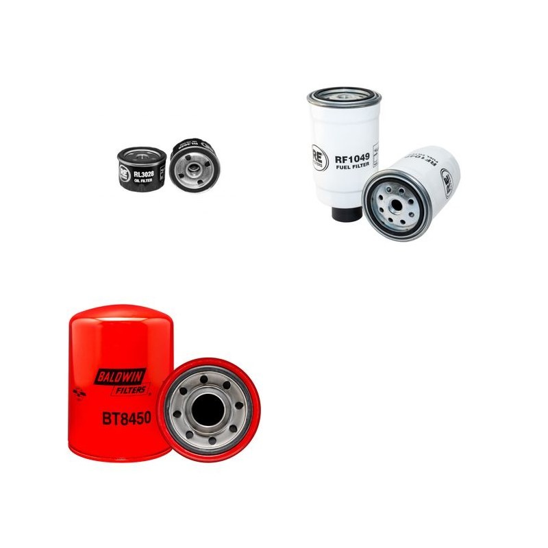 MIXJET PH 9 R Filter Service Kit w/Lombardini  Eng.
