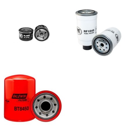 MIXJET PH 9 R Filter Service Kit w/Lombardini  Eng.