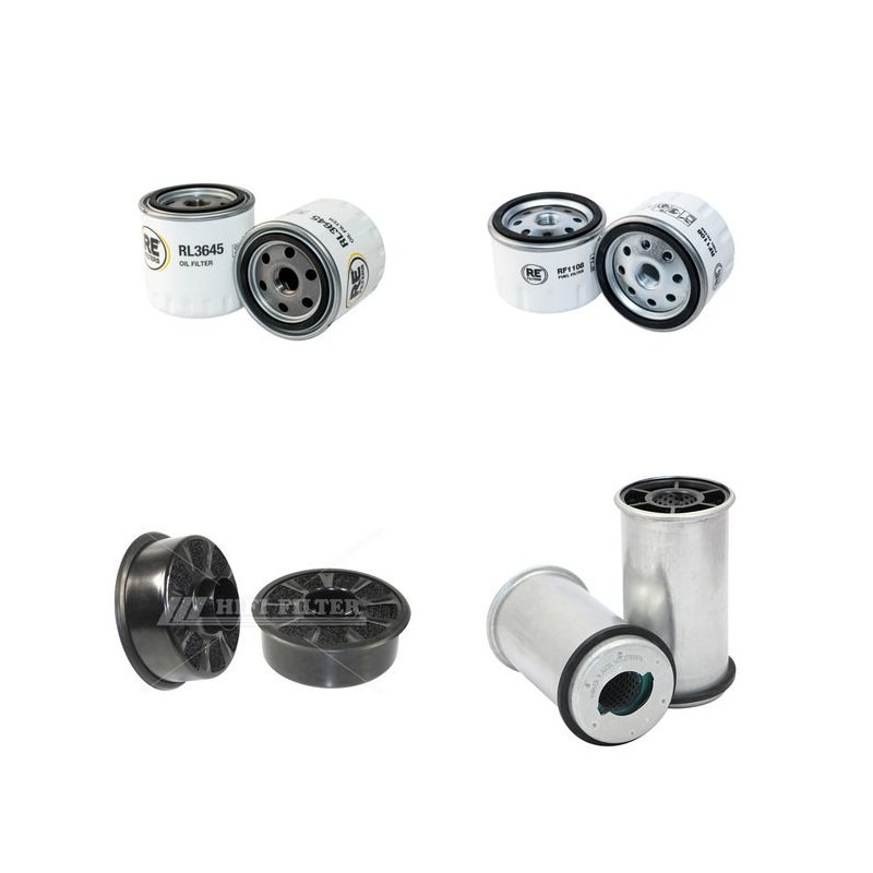 MIXJET TC 926 Filter Service Kit w/Lombardini 1204B/2 Eng.