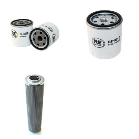 MIXJET TC 929 Filter Service Kit w/Lombardini 9Ld561-2 Eng. 2004-