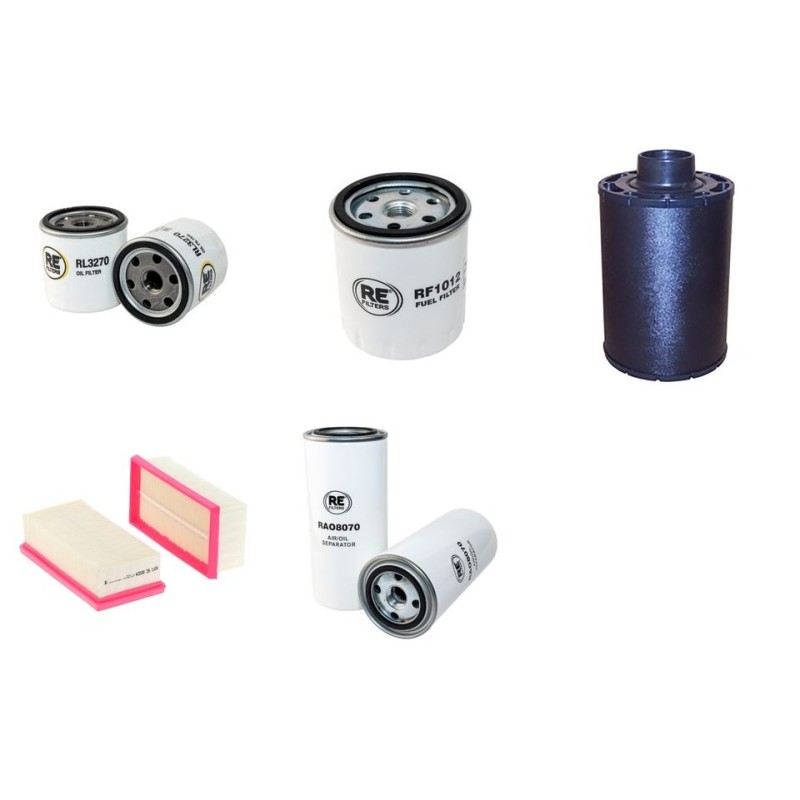 MIXJET TM 20 Filter Service Kit w/Deutz F2L208F Eng.