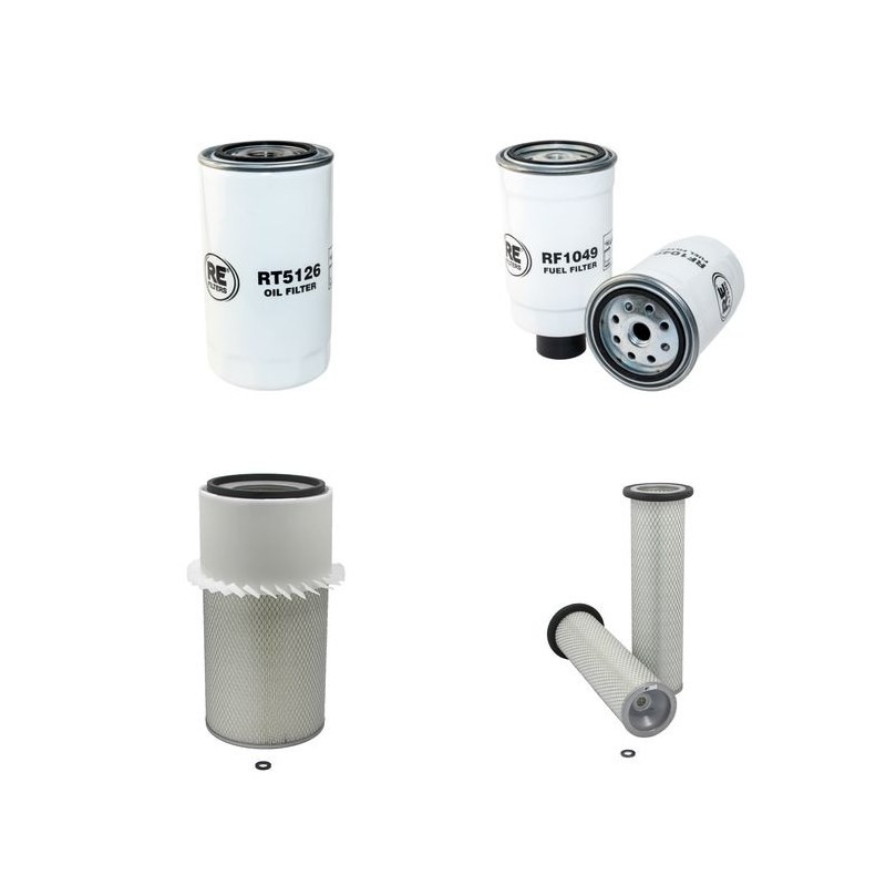 MM FORST TECHNIK SYNCROFALKE UAM 3 TO Filter Service Kit Air Oil Fuel Filters w/IVECO N67 Eng.   YR  2011-