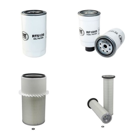 MM FORST TECHNIK SYNCROFALKE UAM 3 TO Filter Service Kit Air Oil Fuel Filters w/IVECO N67 Eng.   YR  2011-