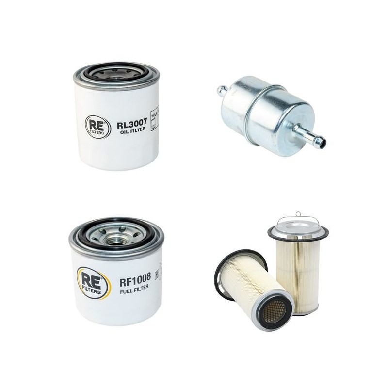 MOFFETT M 5.25 L Filter Service Kit Air Oil Fuel Filters w/Kubota  Eng.