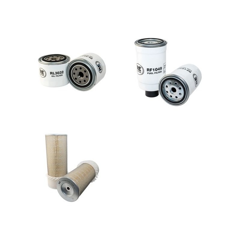 MOLA ALCINA Filter Service Kit Air Oil Fuel Filters w/Detroit VSSYSTEM Eng.
