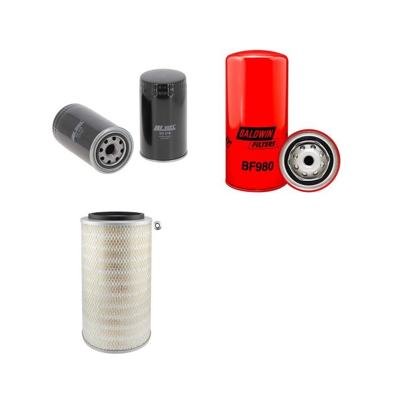 MOREAU GR 2 Filter Service Kit Air Oil Fuel Filters w/DAF  Eng.