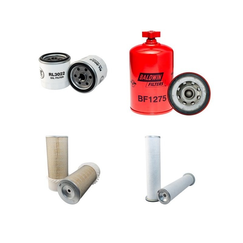 MORI FM 40 Filter Service Kit w/Cummins 4B3.3 Eng.