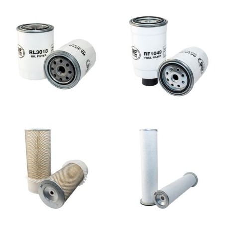 MULTITEL MB 123 TA Filter Service Kit Air Oil Fuel Filters w/Hatz  Eng.
