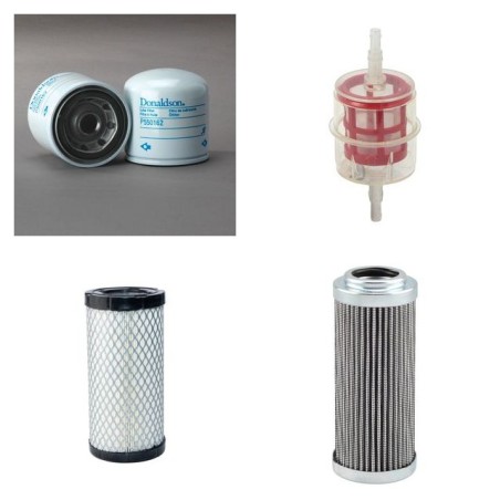 MULTITEL SMX 170 K Filter Service Kit w/Kubota Z602 Eng.   YR  2014