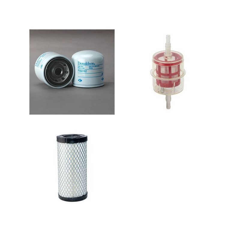 MULTITEL SMX 170 K Filter Service Kit Air Oil Fuel Filters w/Kubota Z602 Eng.   YR  2014