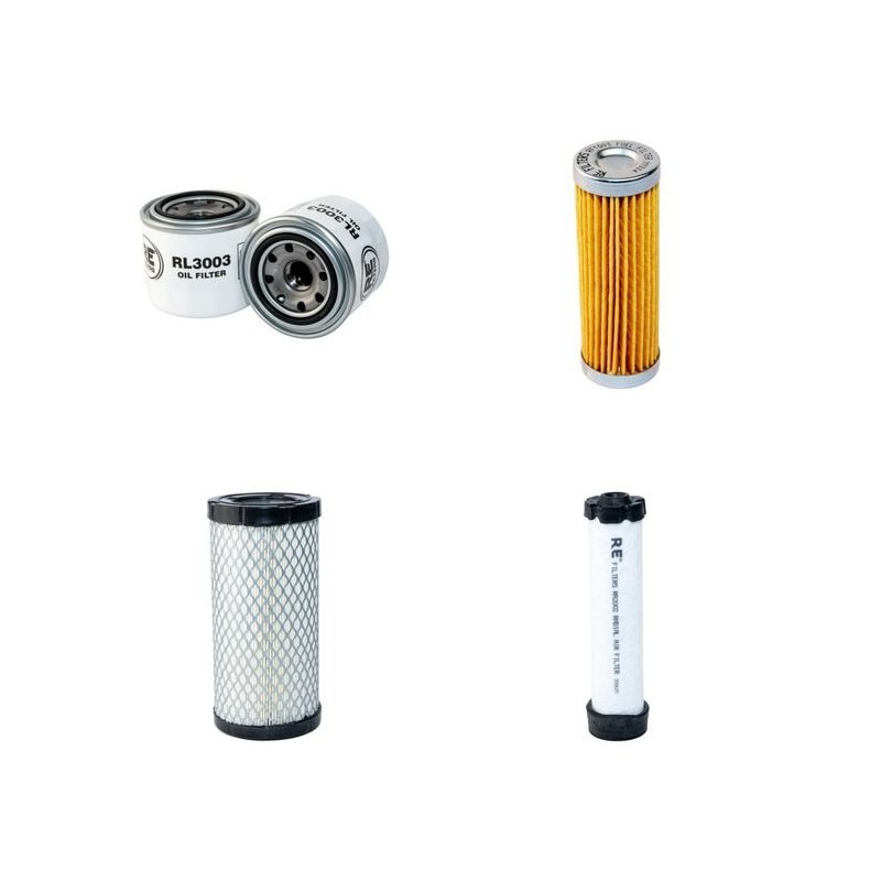 MULTITEL SMX 225 Filter Service Kit w/Kubota Z602 Eng.
