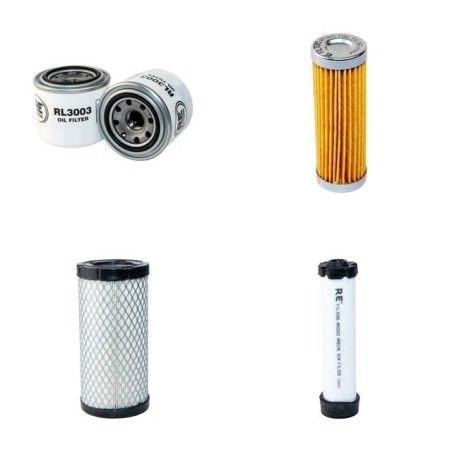 MULTITEL SMX 225 Filter Service Kit w/Kubota Z602 Eng.