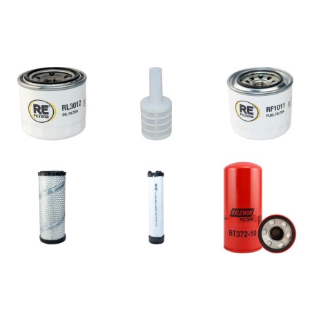 MUSTANG 2032 Filter Service Kit w/Yanmar 3Tnv88 Eng. HP 27KW/37CH