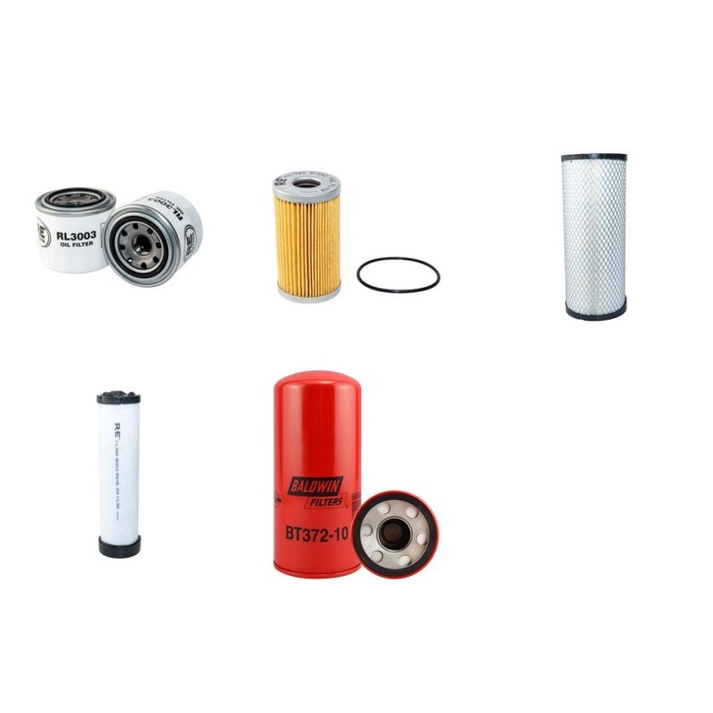MUSTANG 2040 Filter Service Kit w/Yanmar 4Tne88-H5 Eng. 1997