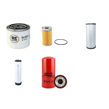 MUSTANG 2042 Filter Service Kit w/Yanmar 4Tne84 Eng. HP 32KW/43CH