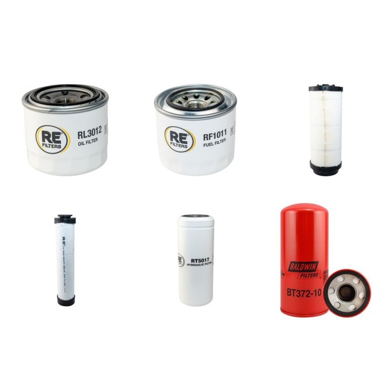 MUSTANG 2054 Filter Service Kit w/Yanmar 4TNE88 Eng.   YR  2011