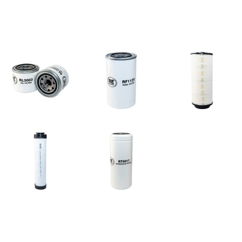 MUSTANG 3300 V Filter Service Kit w/Yanmar 3Tna Eng. 2014