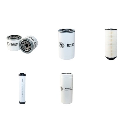 MUSTANG 3300 V Filter Service Kit w/Yanmar 3Tna Eng. 2014