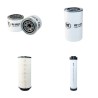 MUSTANG 3300 V Filter Service Kit Air Oil Fuel Filters w/Yanmar 3TNA Eng.   YR  2014