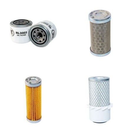 NAGANO MH 08 Filter Service Kit w/Kubota D722 Eng.