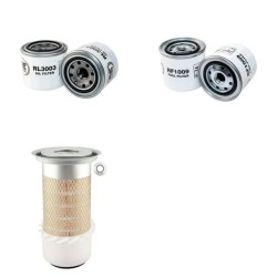 NAGANO NS45-2 Filter Service Kit Air Oil Fuel Filters
