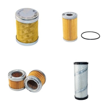 NAGANO NUZ 090 D Filter Service Kit w/Mitsubishi S3L2 Eng.   YR  2009-
