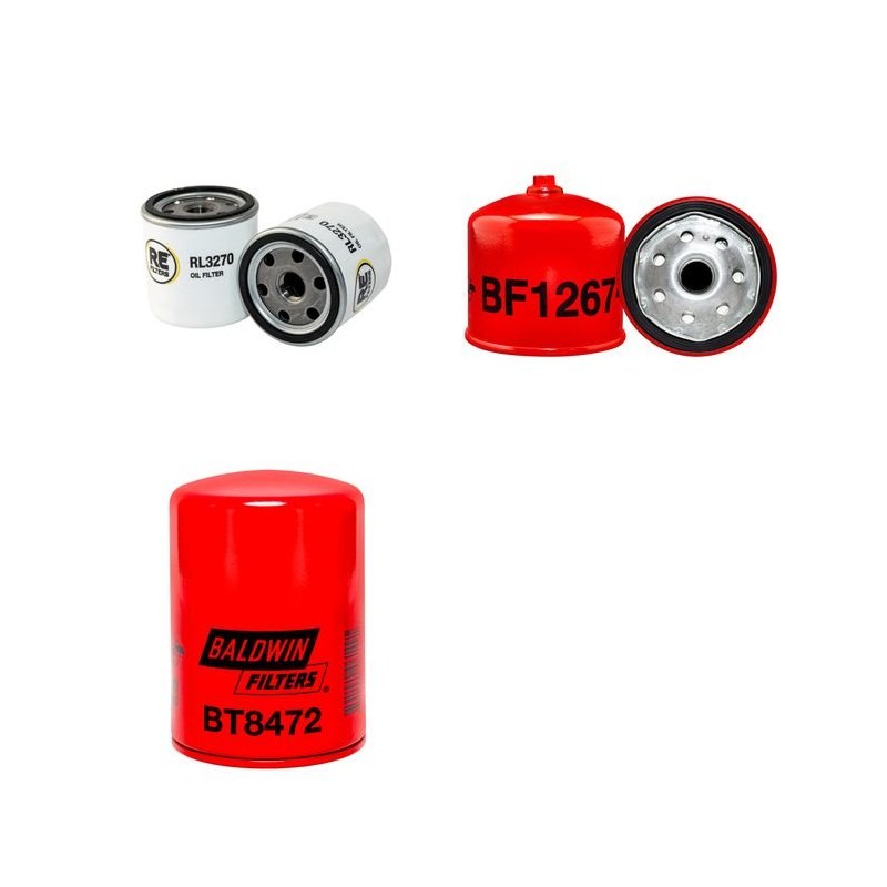 NEGRI R 255 DL19ON Filter Service Kit w/Lombardini 25Ld425/2 Eng. 2009-