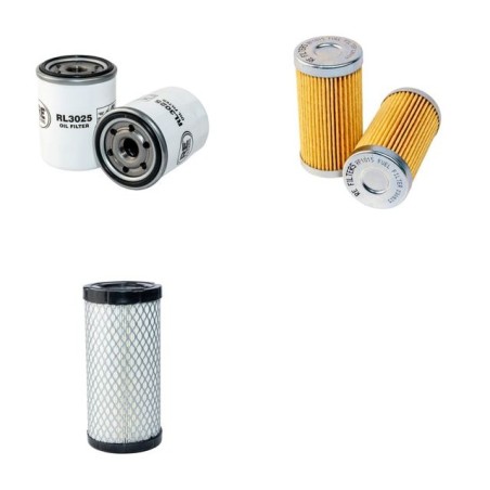 NEUMEIER NR 1.6 Filter Service Kit Air Oil Fuel Filters w/Perkins 403D Eng.   YR  2012