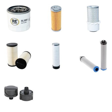 NEUSON 1403 RDV/RDC Filter Service Kit w/Yanmar 3Tne68 Eng.
