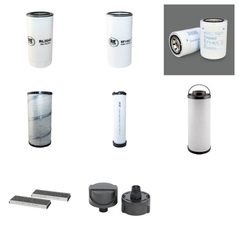 NEUSON 14504 RD Filter Service Kit w/Deutz TCD2012-L04-2V Eng. SN  AJ03132- YR  2011-