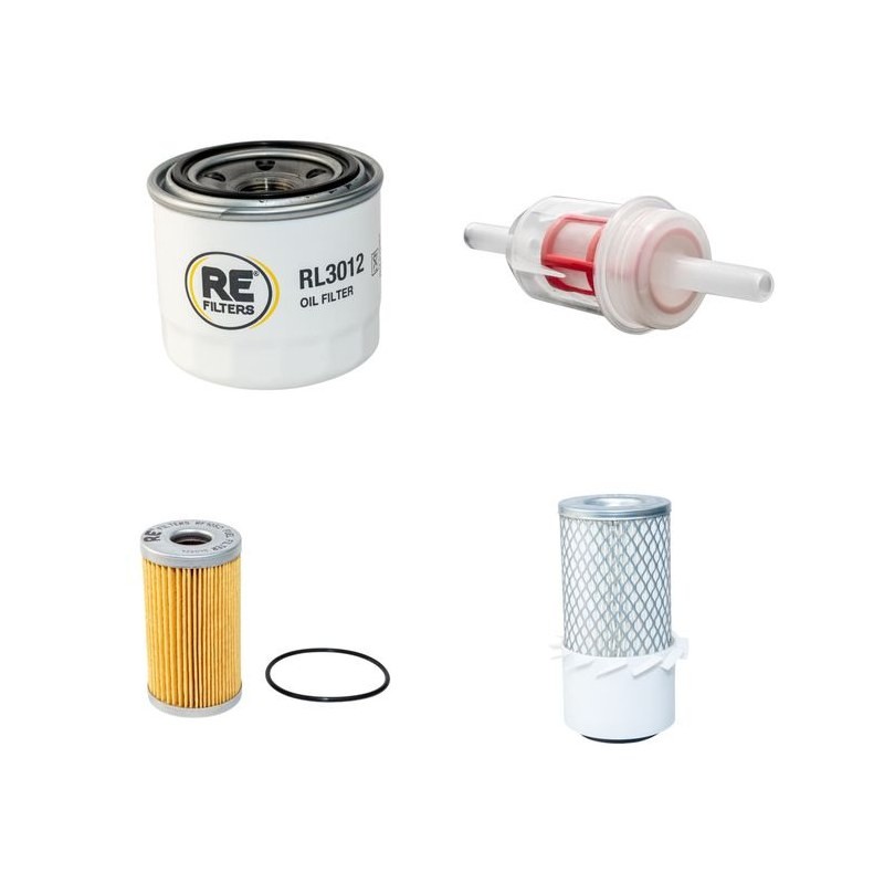 NEUSON 1500 RDC Filter Service Kit Air Oil Fuel Filters w/Yanmar 3TNE74 Eng.