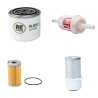 NEUSON 1500 RDC Filter Service Kit Air Oil Fuel Filters w/Yanmar 3TNE74 Eng.