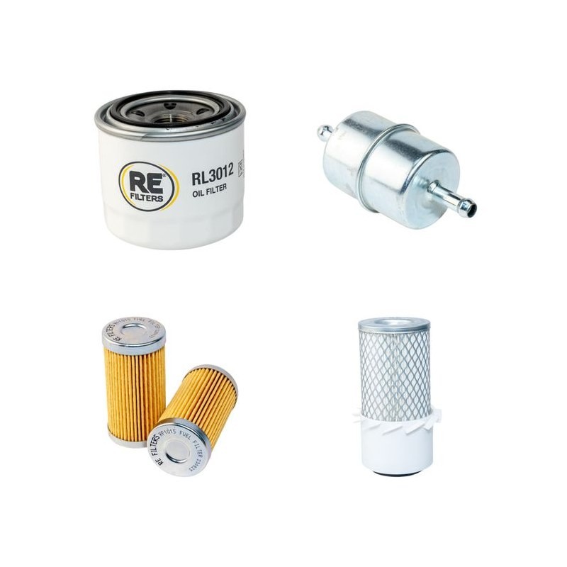 NEUSON 1501 RD Filter Service Kit Air Oil Fuel Filters w/Yanmar 3TNE74 Eng.