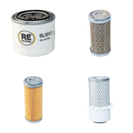 NEUSON 1502 RD Filter Service Kit Air Oil Fuel Filters w/Yanmar 3TNE68 Eng.