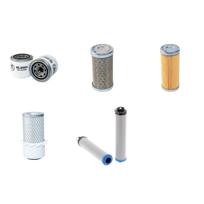 NEUSON 1503 RD Filter Service Kit w/Yanmar 3Tne68-Ensr Eng. SN AC00303-