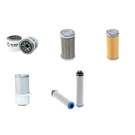 NEUSON 1503 RD Filter Service Kit w/Yanmar 3Tne68-Ensr Eng. SN AC00303-