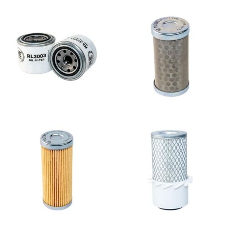 NEUSON 1503 RD Filter Service Kit Air Oil Fuel Filters w/Yanmar 3TNE68-ENSR Eng. SN  AC00303-