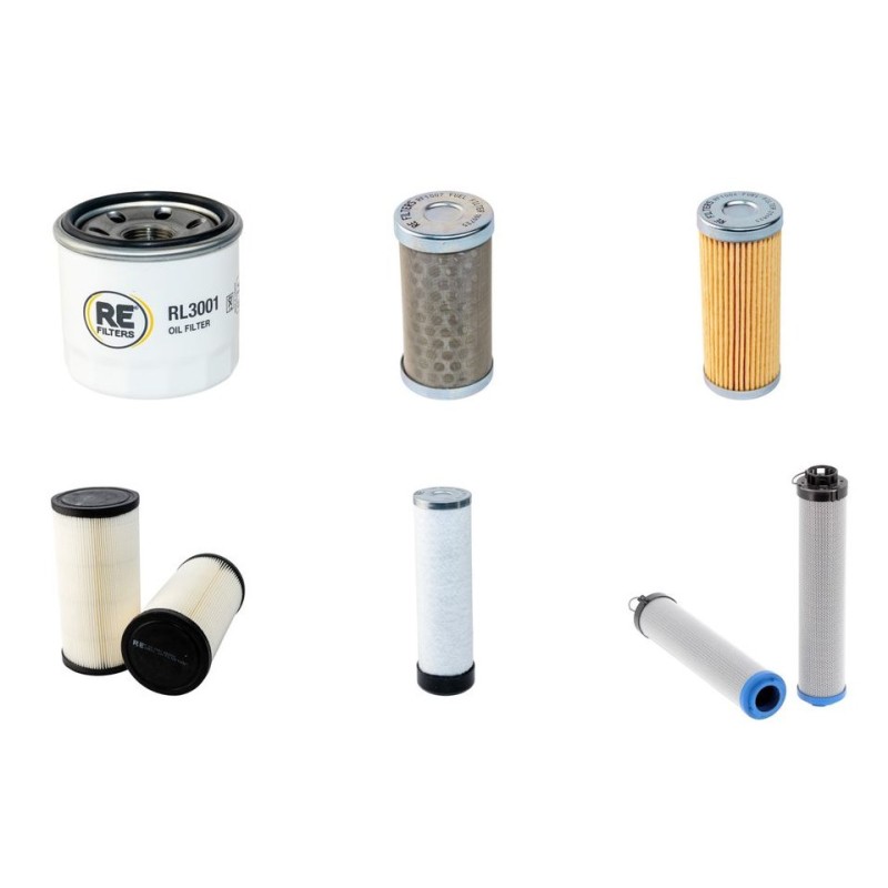 NEUSON 1503-02 Filter Service Kit w/Yanmar 3Tnv76-Sns Eng. 04.2007-