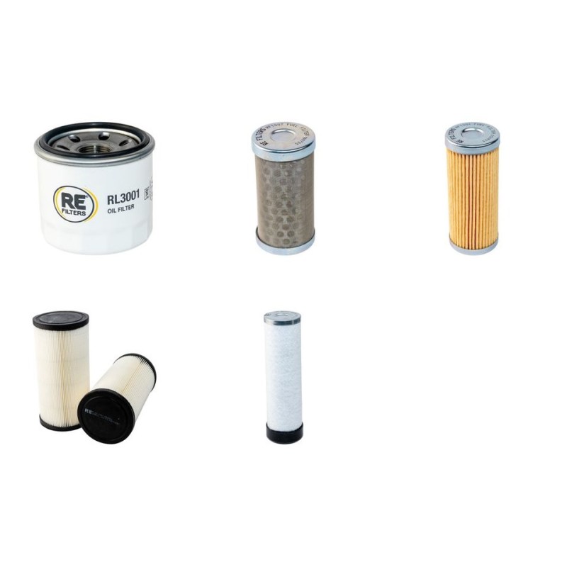 NEUSON 1503-02 Filter Service Kit Air Oil Fuel Filters w/Yanmar 3TNV76-SNS Eng.   YR  04.2007-